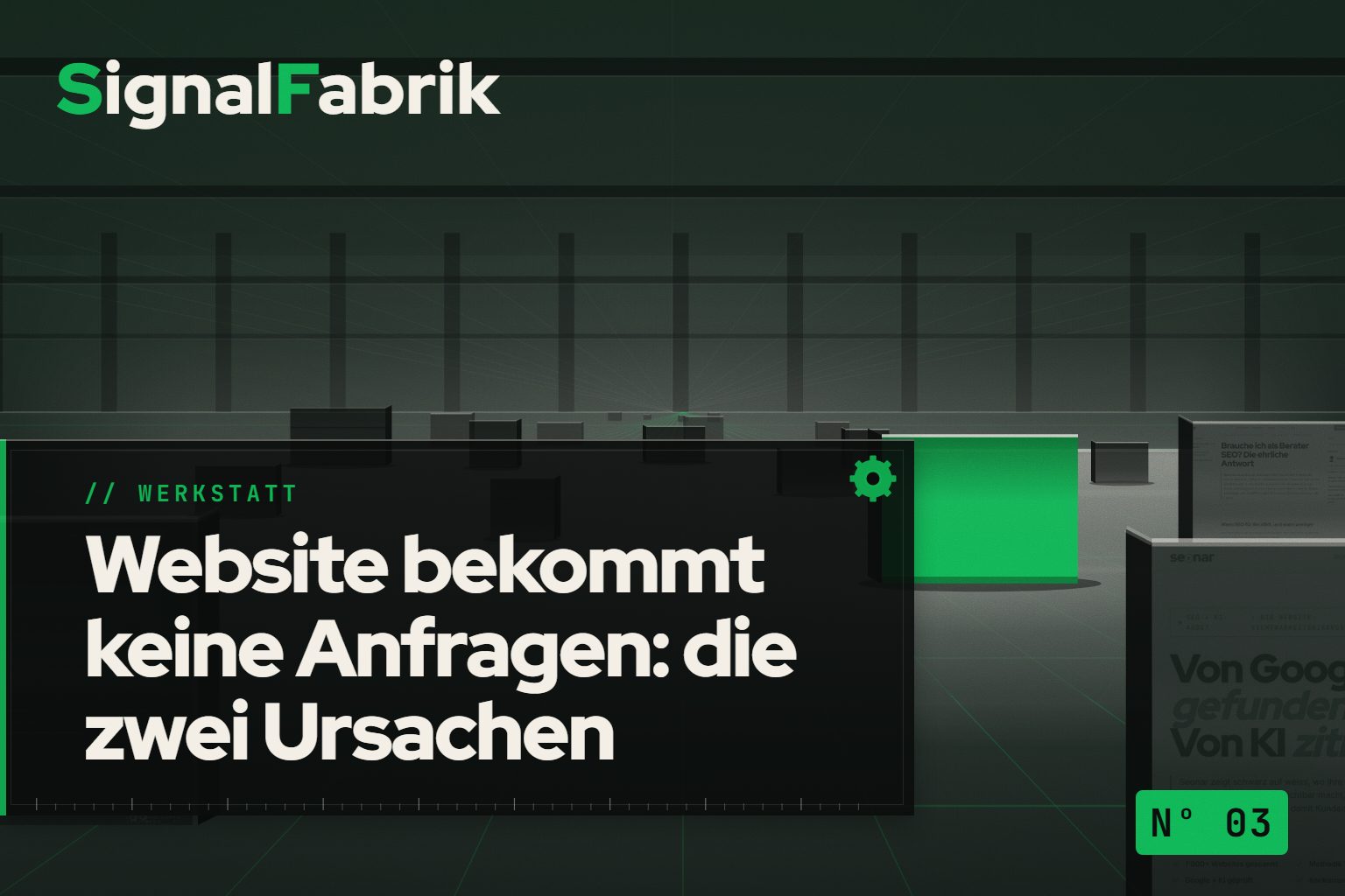 Website bekommt keine Anfragen: die zwei Ursachen